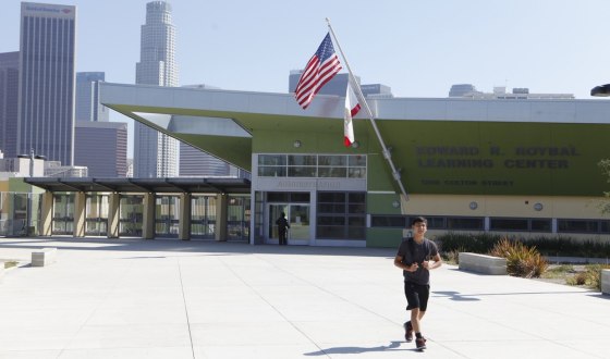 Image: Edward R. Roybal Learning Center is seen in Los Angeles