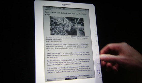 Image: Kindle e-reader