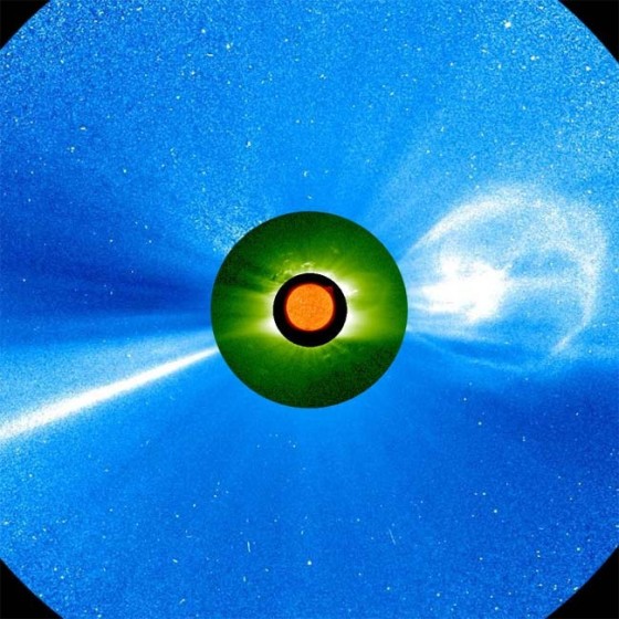 Image: Solar storms