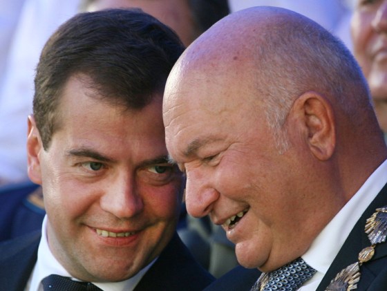 Image: Moscow Mayor Yuri Luzhkov
