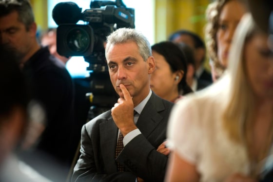 Image: White House chief of staff Rahm Emanuel