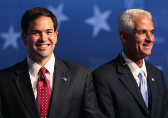 Image: Marco Rubio, Charlie Crist