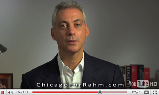 In a campaign video posted on his newly minted website, former White House Chief of Staff Rahm Emanuel said he will visit Chicago neighborhoods over the next few weeks to hear from Chicago voters in the buildup to his campaign to be mayor of the city.