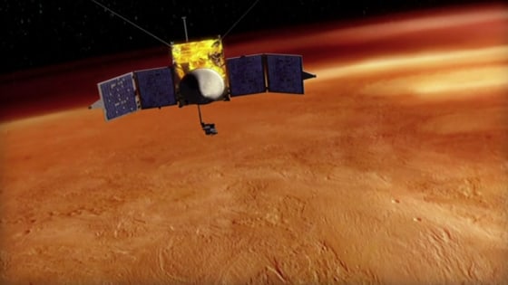 Image: MAVEN in Martian orbit