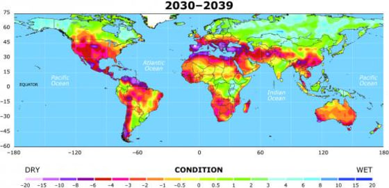 Future droughts will be shockers, study says