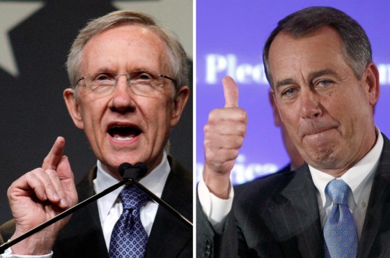 Harry Reid, John Boehner