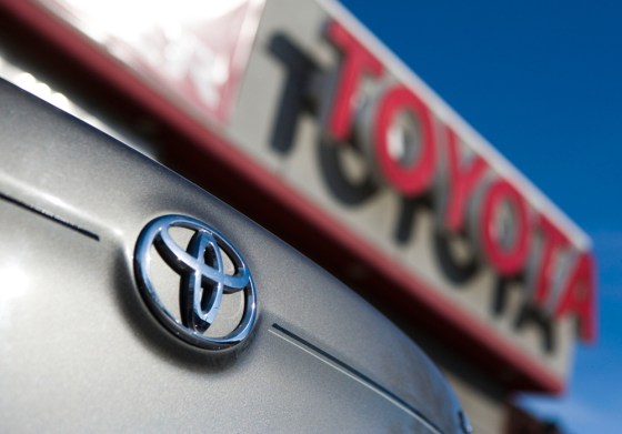 Image: A Toyota vehicle is seen in a dealership lot in the Bay Ridge neighborhood of the Brooklyn borough of New York City