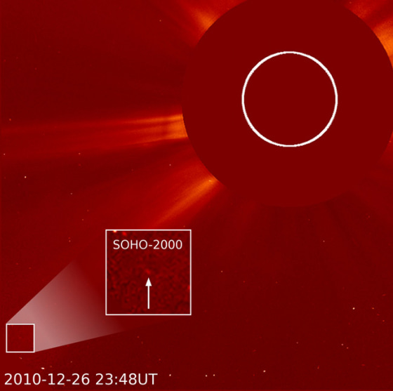 Image: SOHO's 2,000th comet