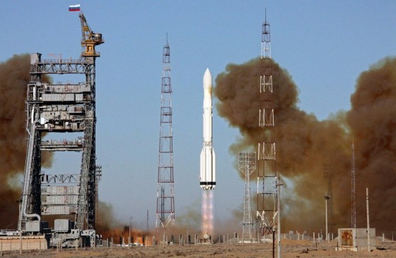 Image: A Proton-M rocket, carrying the Russian