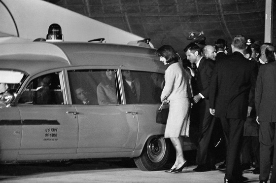 US first lady Jacqueline Kennedy and Rob