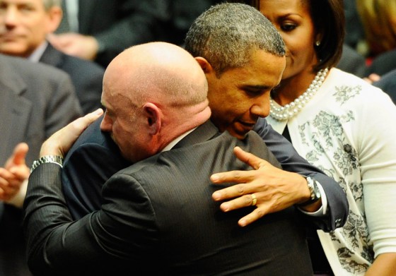 Image: President Obama Leads Memorial Service For Tucson Shooting Victims
