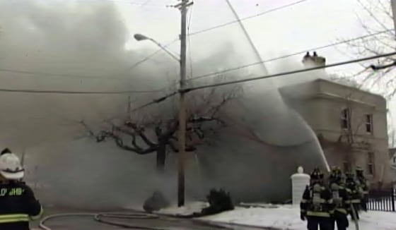 Image: Fire in Fairport Harbor, Ohio