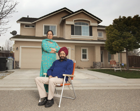Image: Trilochan Oberoi and his wife Swarn Oberoi