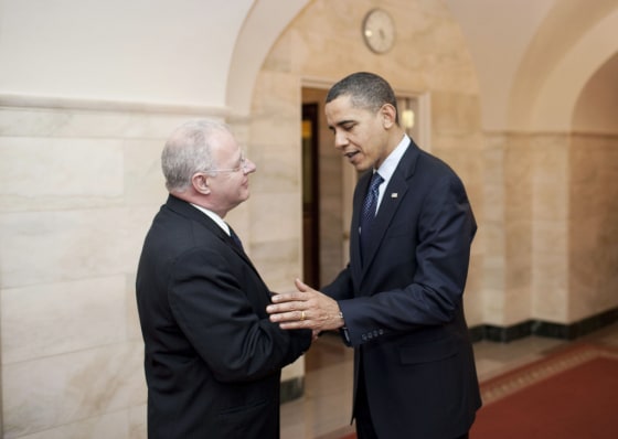 Image: President Barack Obama and White House Cyber Security Chief Howard A. Schmidt