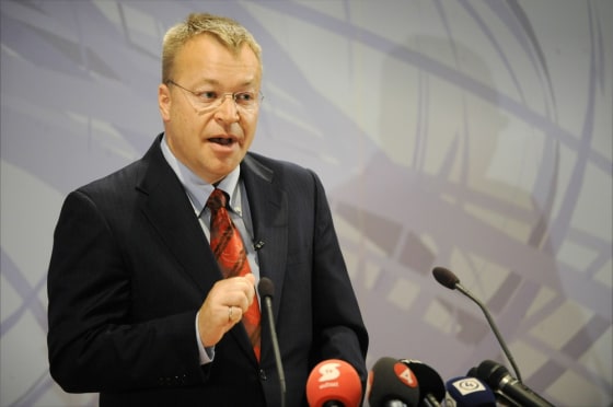 Image: Nokia Chief Executive, Stephen Elop