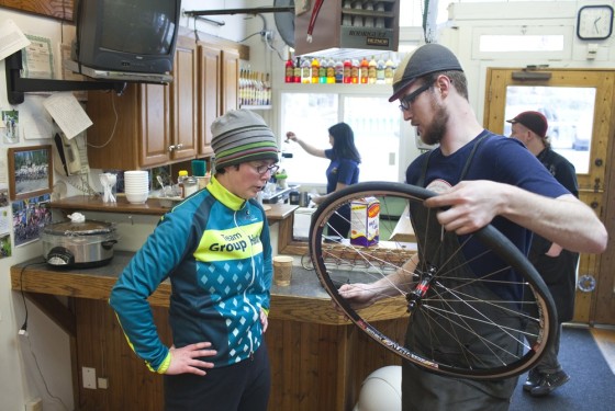 Image: Cycling cafe