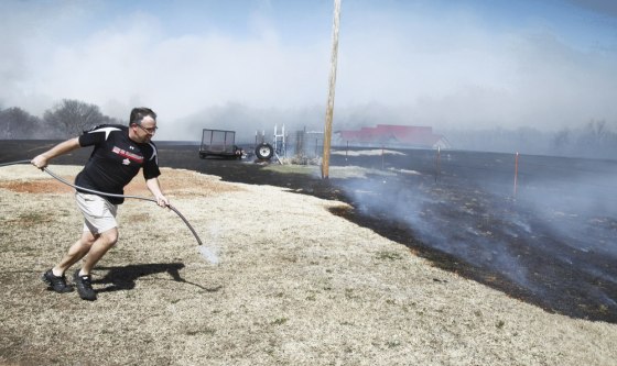 Image: Goldsby Grass Fire