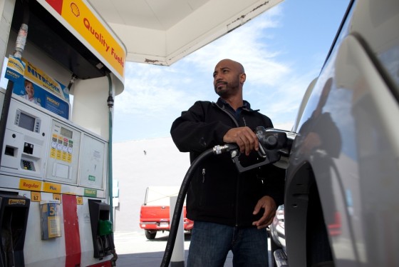 Image: Gas Prices Continue To Rise In California