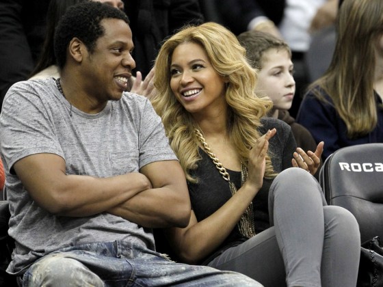 Image: Jay-Z and Beyonce
