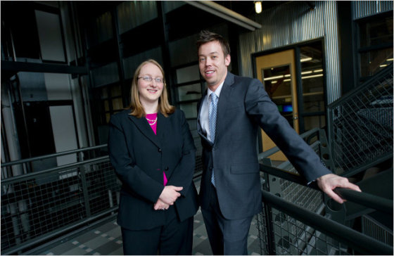 Image: Heather Boylan Clark and Mark Thompson