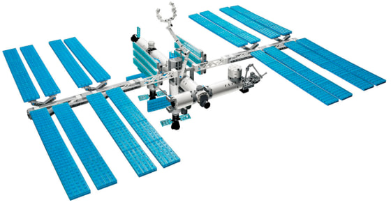 Image: LEGO version of International Space Station