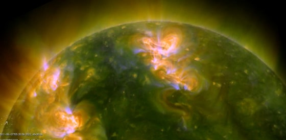 Huge sun explosion rocks astronomers' world