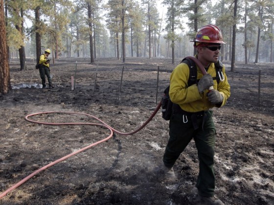 Image: Wallow Fire in Greer, Ariz.