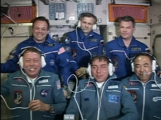 six astronauts picture
