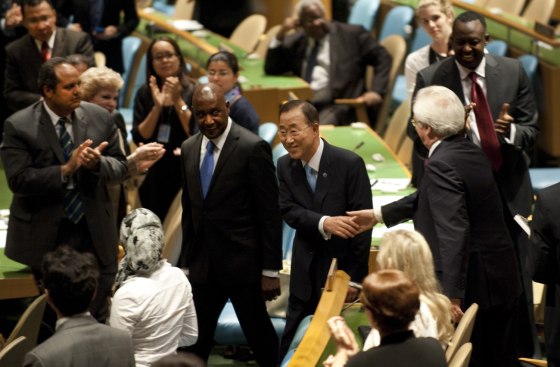 Ban Ki-moon gets second term as UN chief