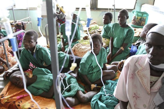 Image: Lightning kills 18 school children in Uganda