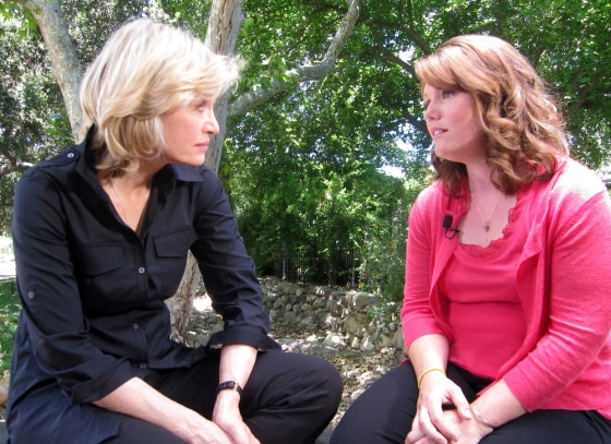 Image: Publicity handout shows Jaycee Dugard talking to ABC’s Diane Sawyer in her first interview since being freed from captive in 2009