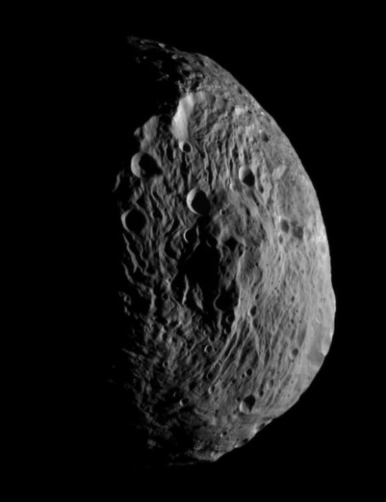 NASA's Dawn spacecraft obtained this image with its framing camera on July 18. It was taken from a distance of about 6,500 miles away from the protoplanet Vesta.