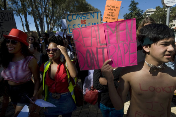 Image: Slut Walk in Cape Town, South Africa