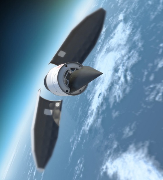 Image: Falcon hypersonic HTV-2