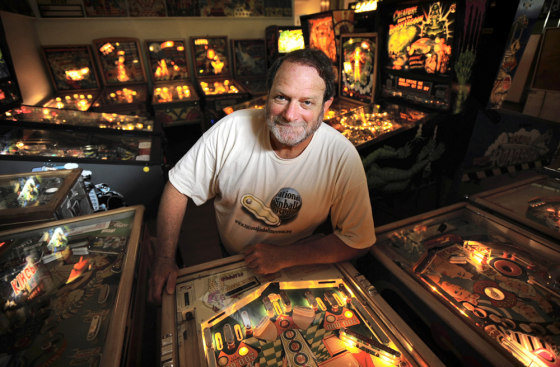 Image: David Silverman is opening the National Pinball Museum