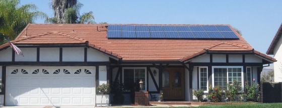 Image: Solar powered home