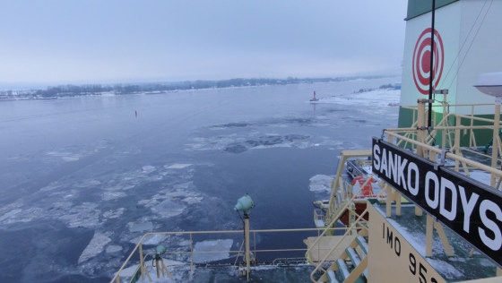 The Sanko Odyssey just completed a trip to China via Russia's Arctic waters.