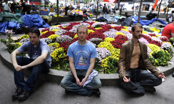 Image: Ocupy Wall Street protesters