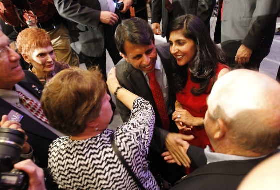 Image: Bobby Jindal, Supriya Jindal