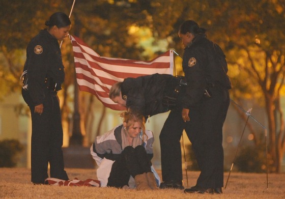 Five arrested in Atlanta as police crackdown on Occupy protest site
