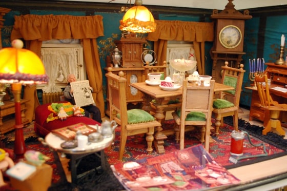 Image: A 158-year-old doll house owned by German-Jewish family and a hidden away during World War II that is part of new exhibit at the Holocaust and Intolerance Museum of New Mexico.