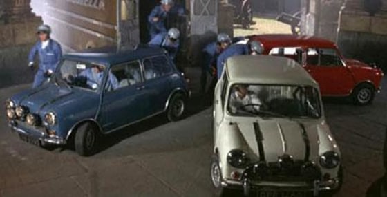 Here's another way to get through a traffic jam after a robbery.