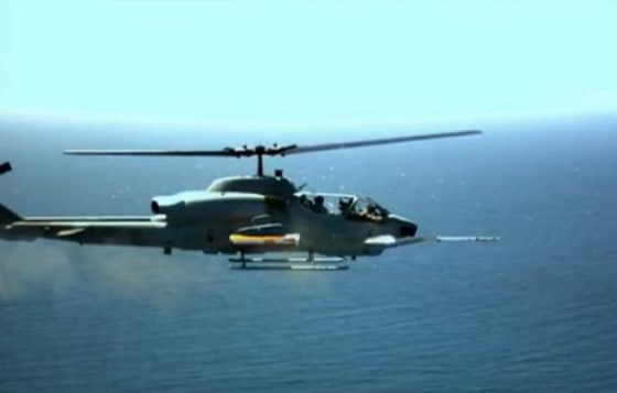 The Navy's helicopter-fired rocket can home in on even the smallest floating targets.