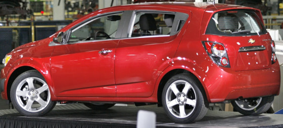 Image: President Obama Visits General Motors Plant With South Korean President