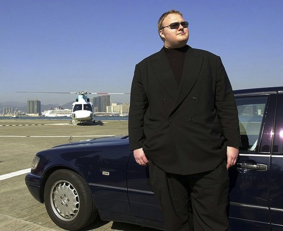 Image: Kim Dotcom (Schmitz) in Hong Kong in 1999
