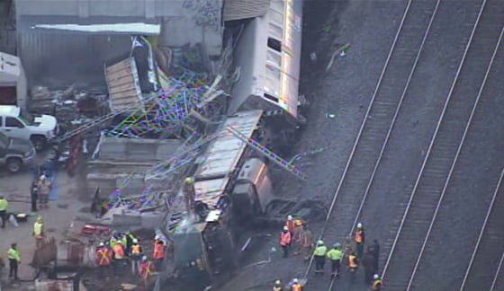 Image: Train derailment