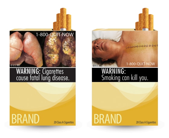 Image: FDA Cigarette Labels