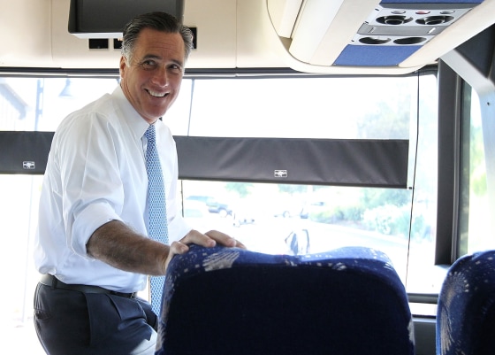 Image: Mitt Romney Holds Campaign Event At Solyndra