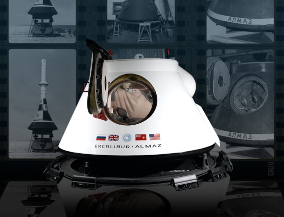 The Excalibur Almaz Reusable Return Vehicle.