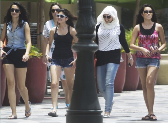 Emiratis seek crackdown on women's skimpy dress Emiratis seek crackdown on women's skimpy dress